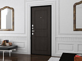 Дверь модели ПРЕМИУМ ПЛЮС 990x2050 левая темное дерево