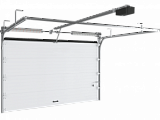 Гаражные секционные ворота RSD02 Doorhan из стальных сэндвич-панелей с торсионным механизмом (3500*3300)