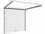 Секционные гаражные ворота RSD02LUX с торсионными пружинами из алюминиевых панелей (2500*2500)